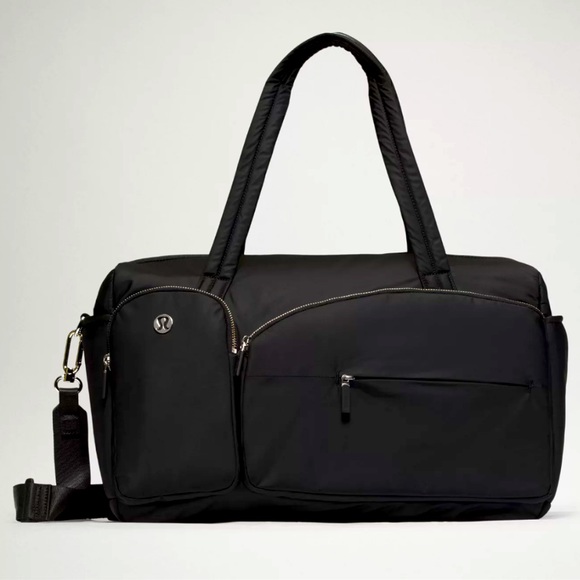 lululemon athletica Bags Lululemon Curved Lines Large Duffle Bag